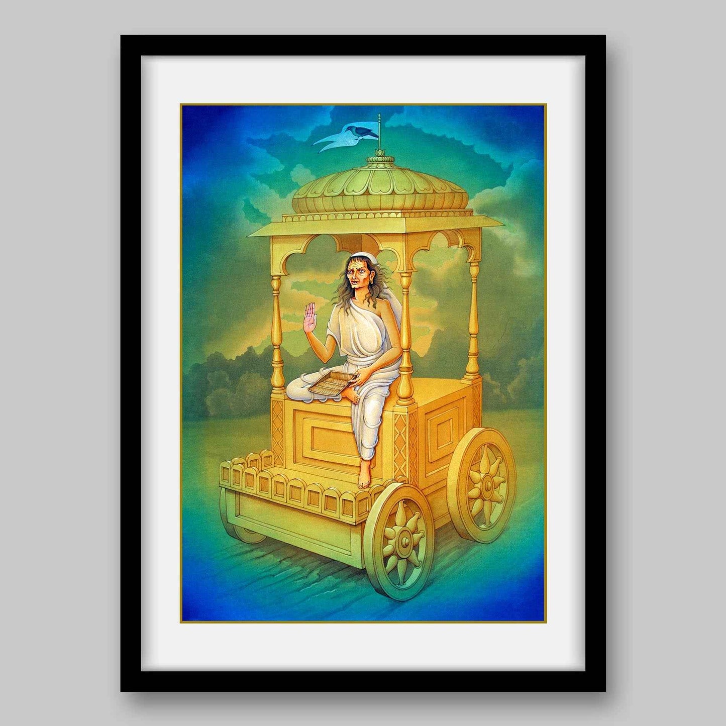 Dhumavati - High Quality Print of Artwork by Pieter Weltevrede