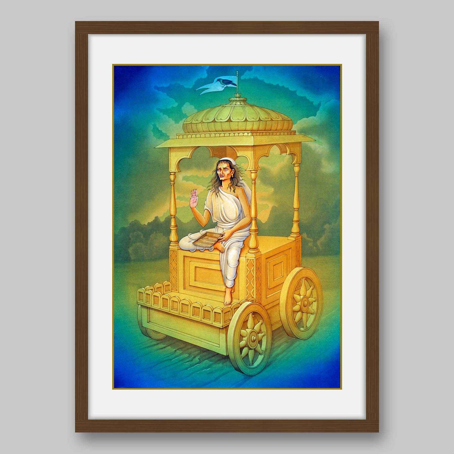 Dhumavati - High Quality Print of Artwork by Pieter Weltevrede