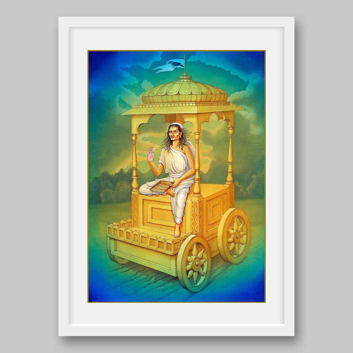 Dhumavati - High Quality Print of Artwork by Pieter Weltevrede