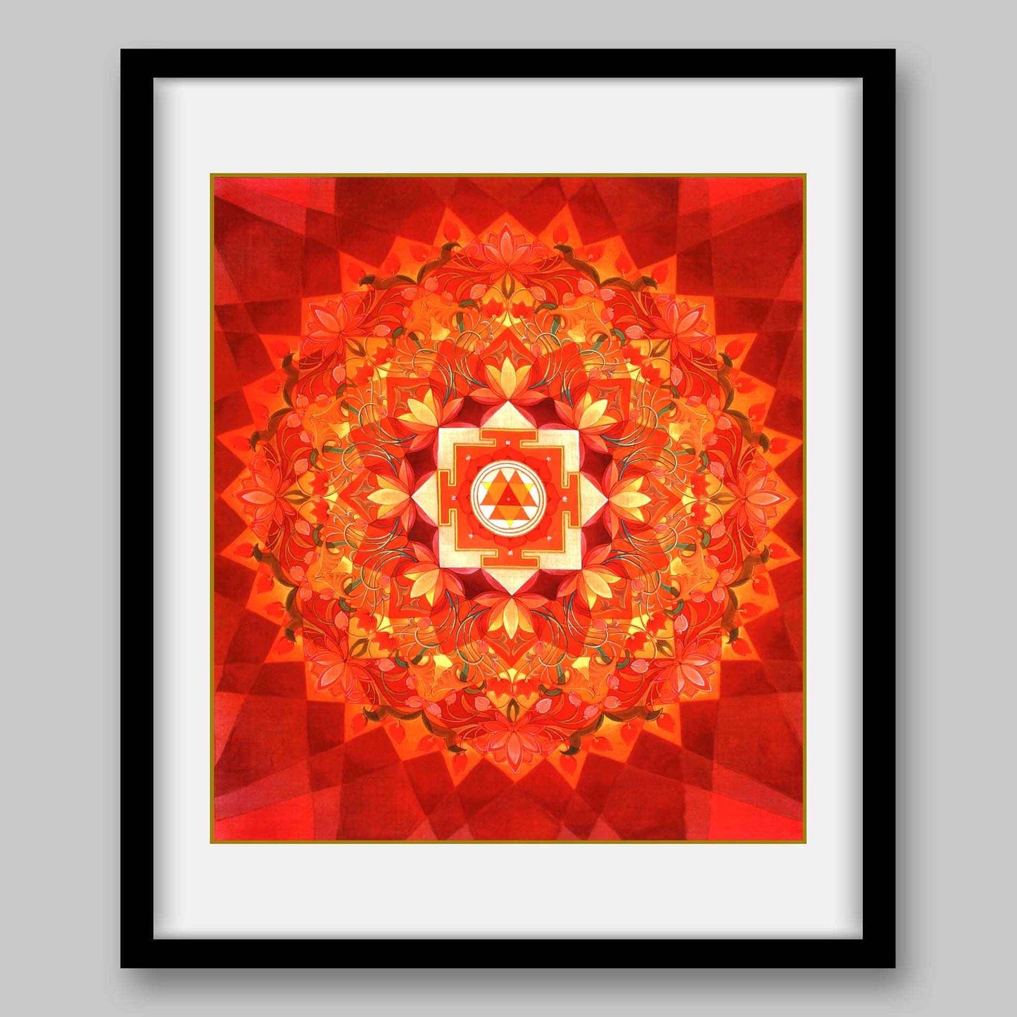 Durga Yantra- High Quality Print of Artwork by Pieter Weltevrede - Home Decor