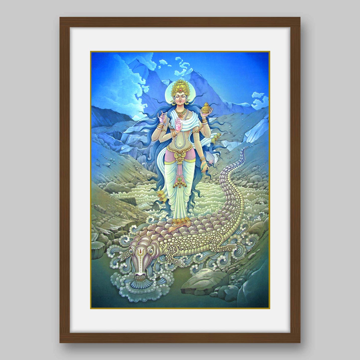 Ganga – High Quality Print of Artwork by Pietre Weltevrede