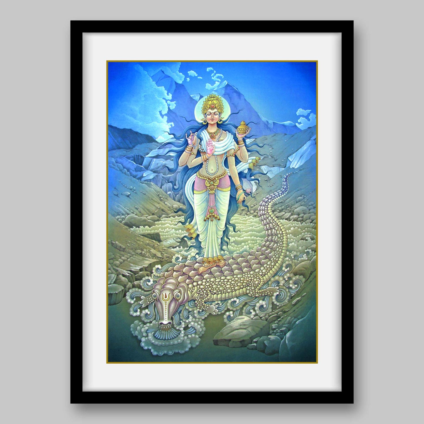Ganga – High Quality Print of Artwork by Pietre Weltevrede