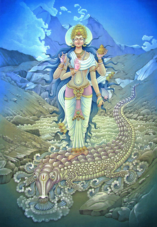Ganga – High Quality Print of Artwork by Pietre Weltevrede