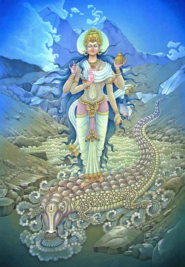 Ganga – High Quality Print of Artwork by Pietre Weltevrede