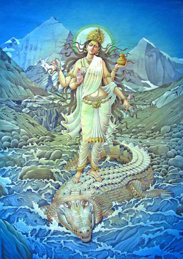 Ganga – High Quality Print of Artwork by Pieter Weltevrede