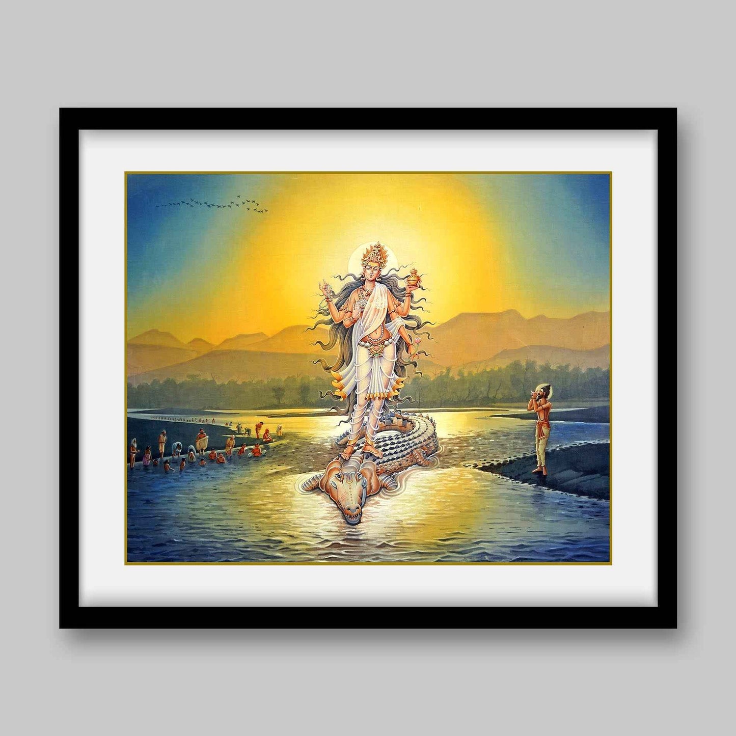 Ganga – High Quality Print of Artwork by Pieter Weltevrede