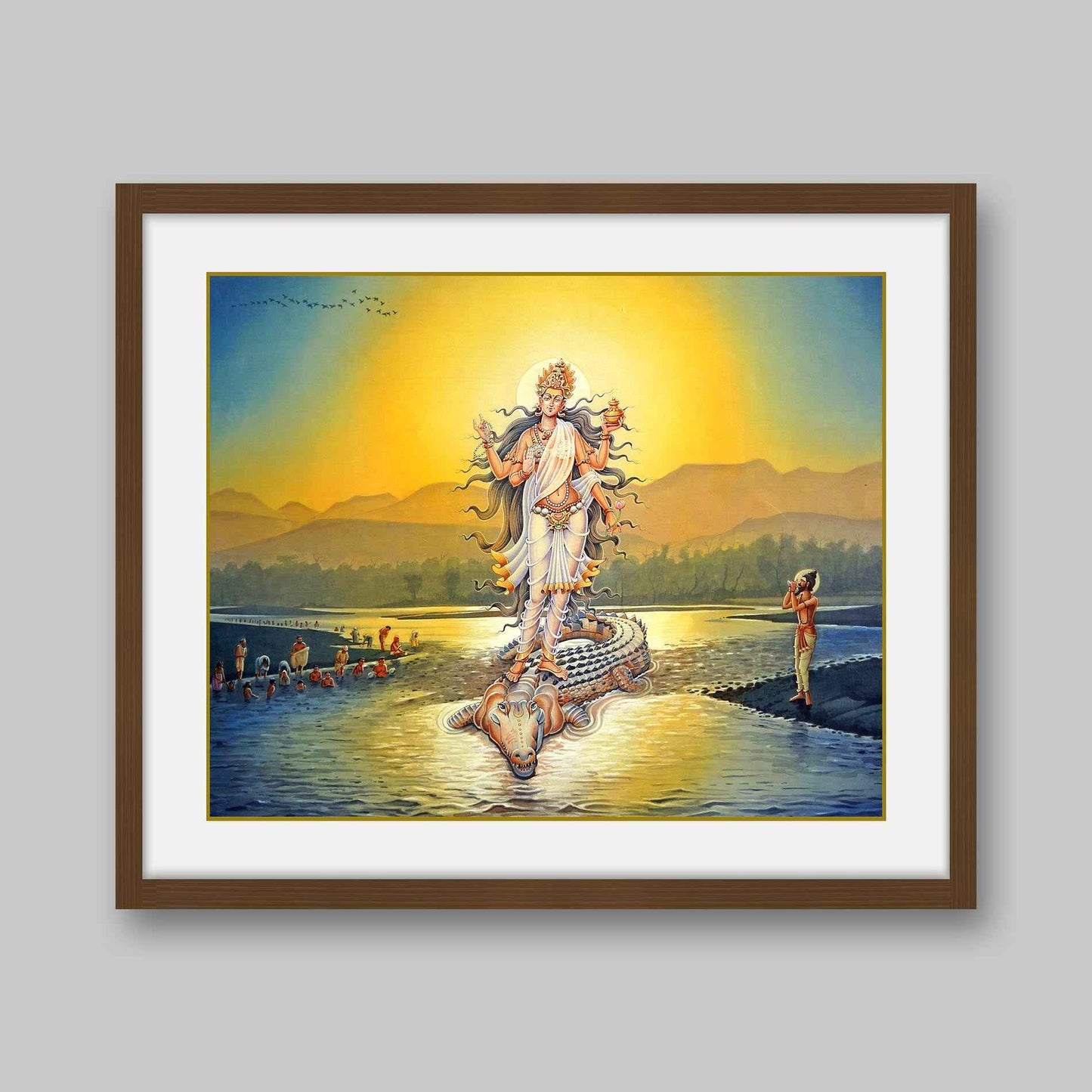 Ganga – High Quality Print of Artwork by Pieter Weltevrede