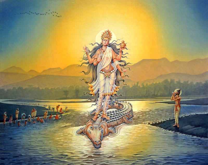 Ganga – High Quality Print of Artwork by Pieter Weltevrede