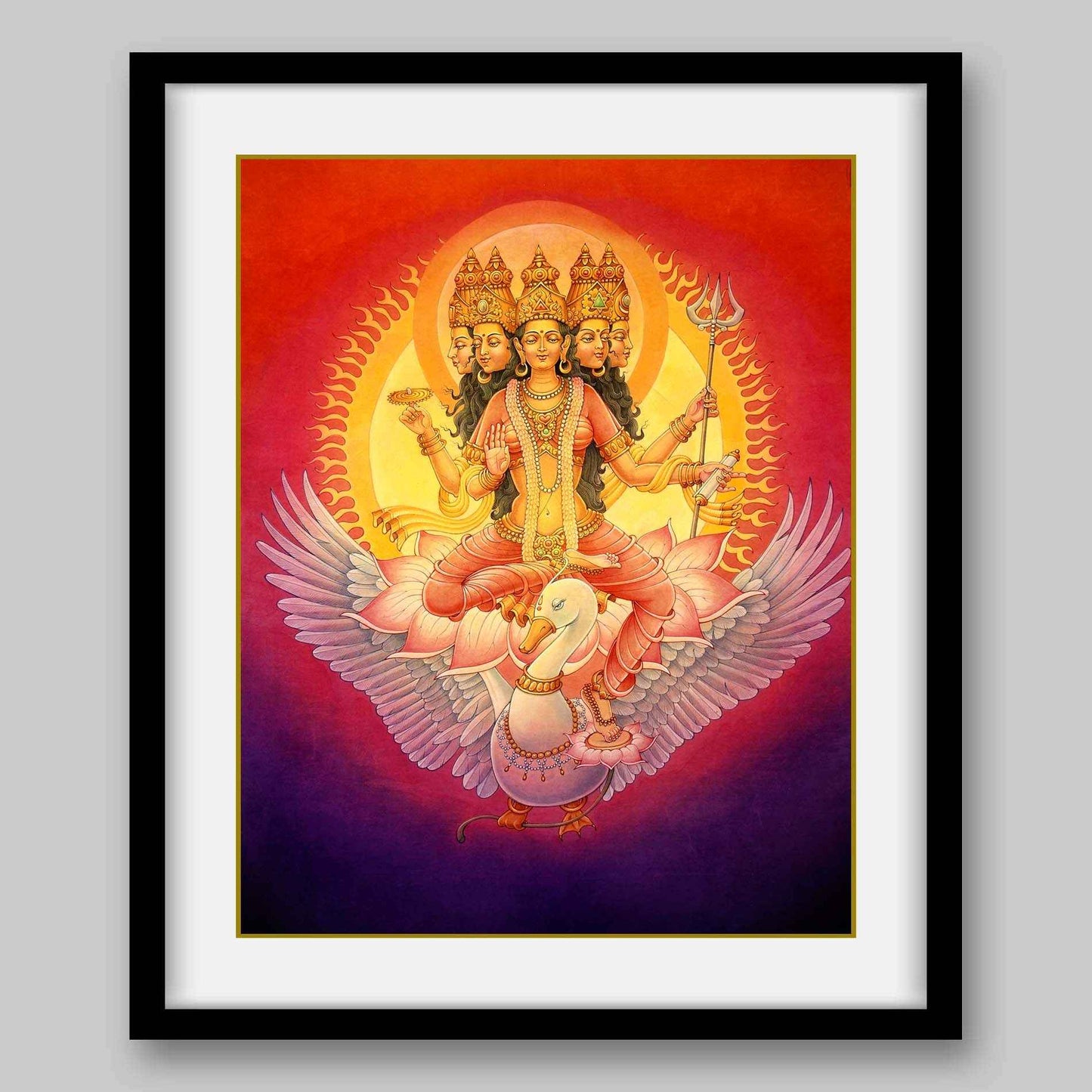 Gayatri Devi – High Quality Print of Artwork by Pieter Weltevrede