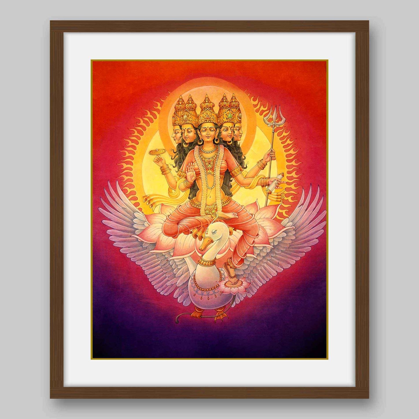 Gayatri Devi – High Quality Print of Artwork by Pieter Weltevrede