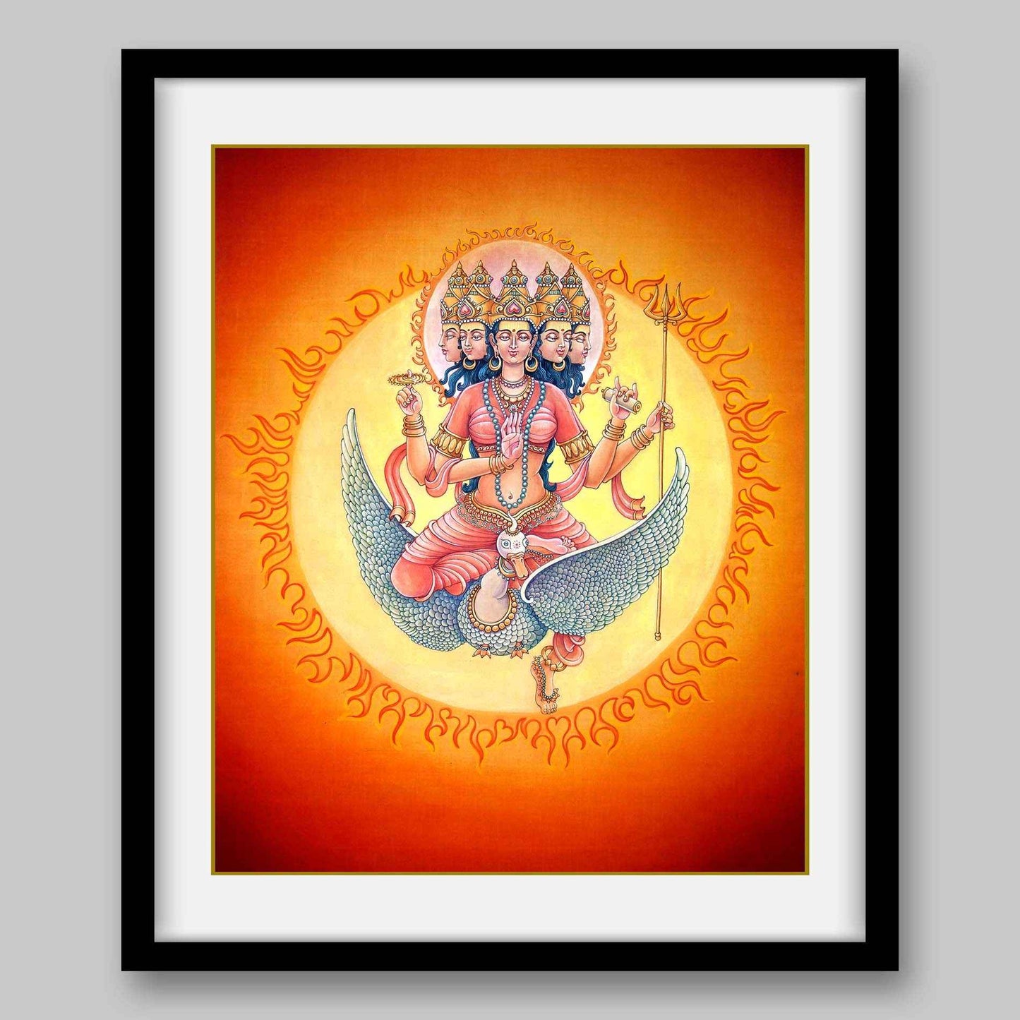 Gayatri Devi – High Quality Print of Artwork by Pieter Weltevrede