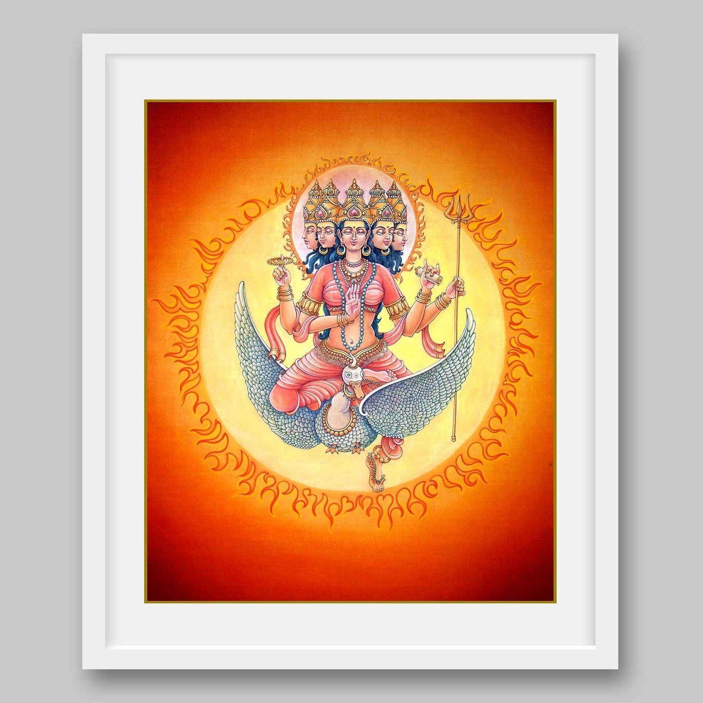 Gayatri Devi – High Quality Print of Artwork by Pieter Weltevrede