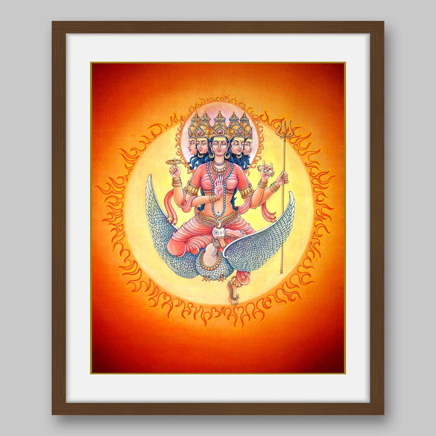 Gayatri Devi – High Quality Print of Artwork by Pieter Weltevrede