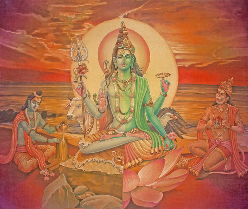 Harihara – High Quality Print of Artwork by Pieter Weltevrede