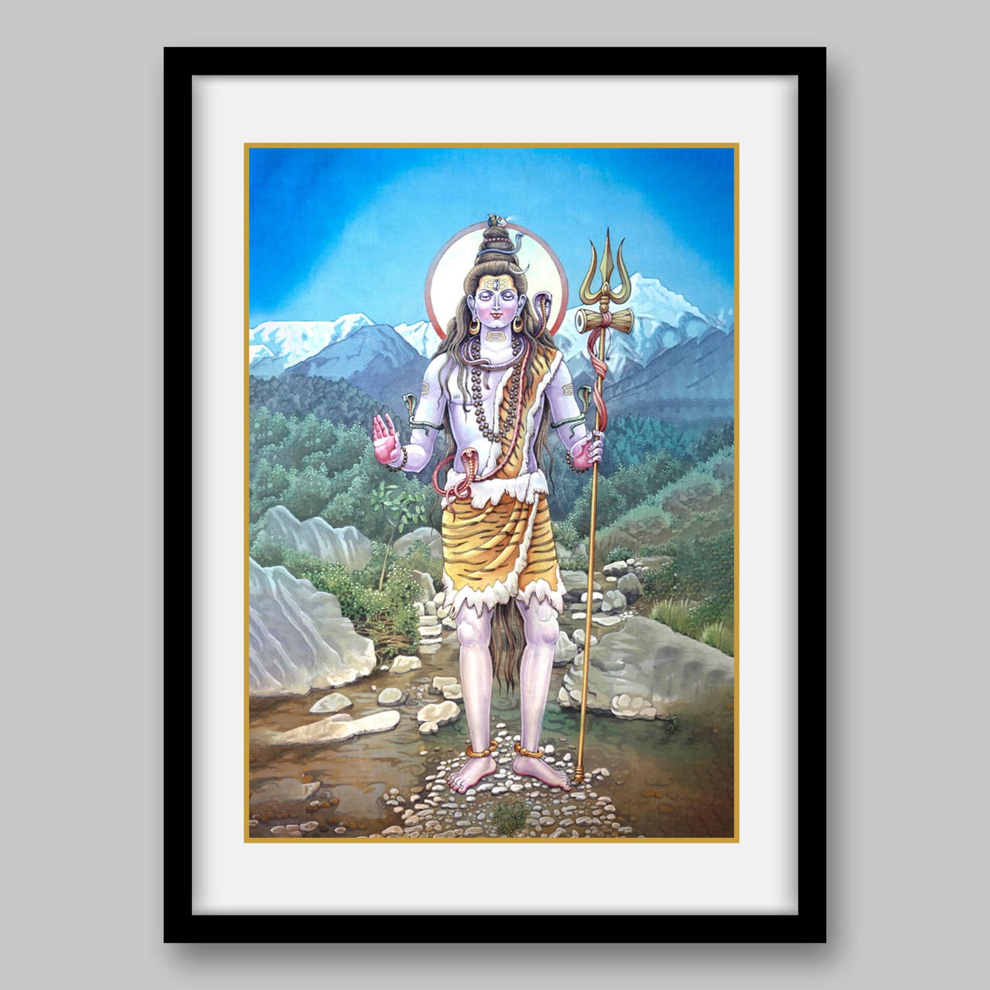 Shiva – High Quality Print of Artwork by Pieter Weltevrede - Sagar World