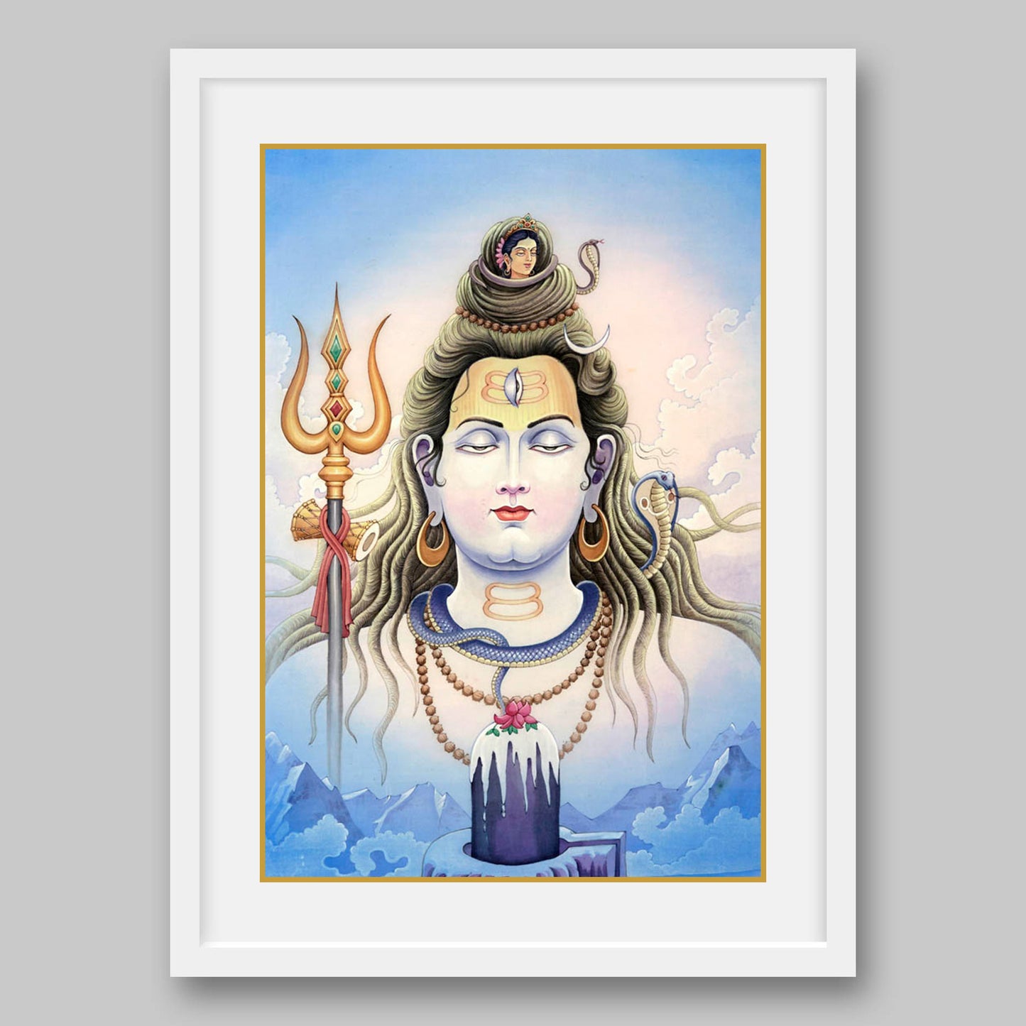 Shiva – High Quality Print of Artwork by Pieter Weltevrede - Sagar World