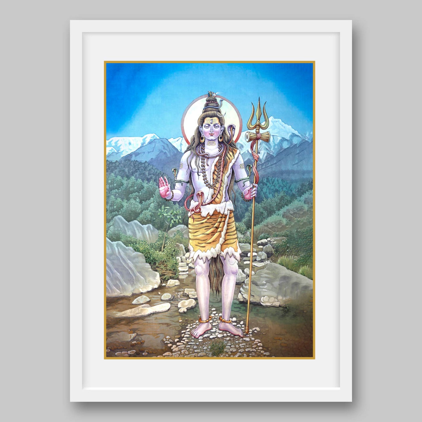 Shiva – High Quality Print of Artwork by Pieter Weltevrede - Sagar World