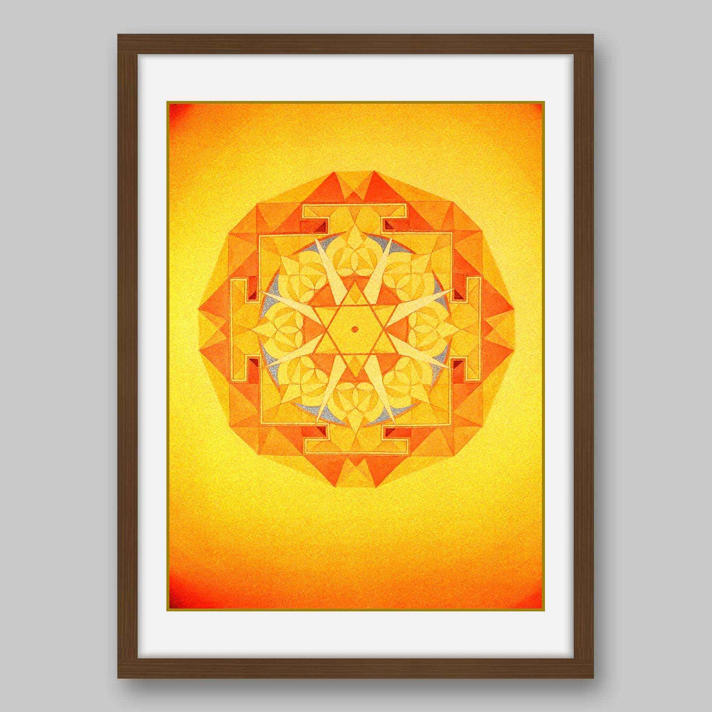 Jupiter Yantra – High Quality Print of Artwork by Pieter Weltevrede - Home Decor