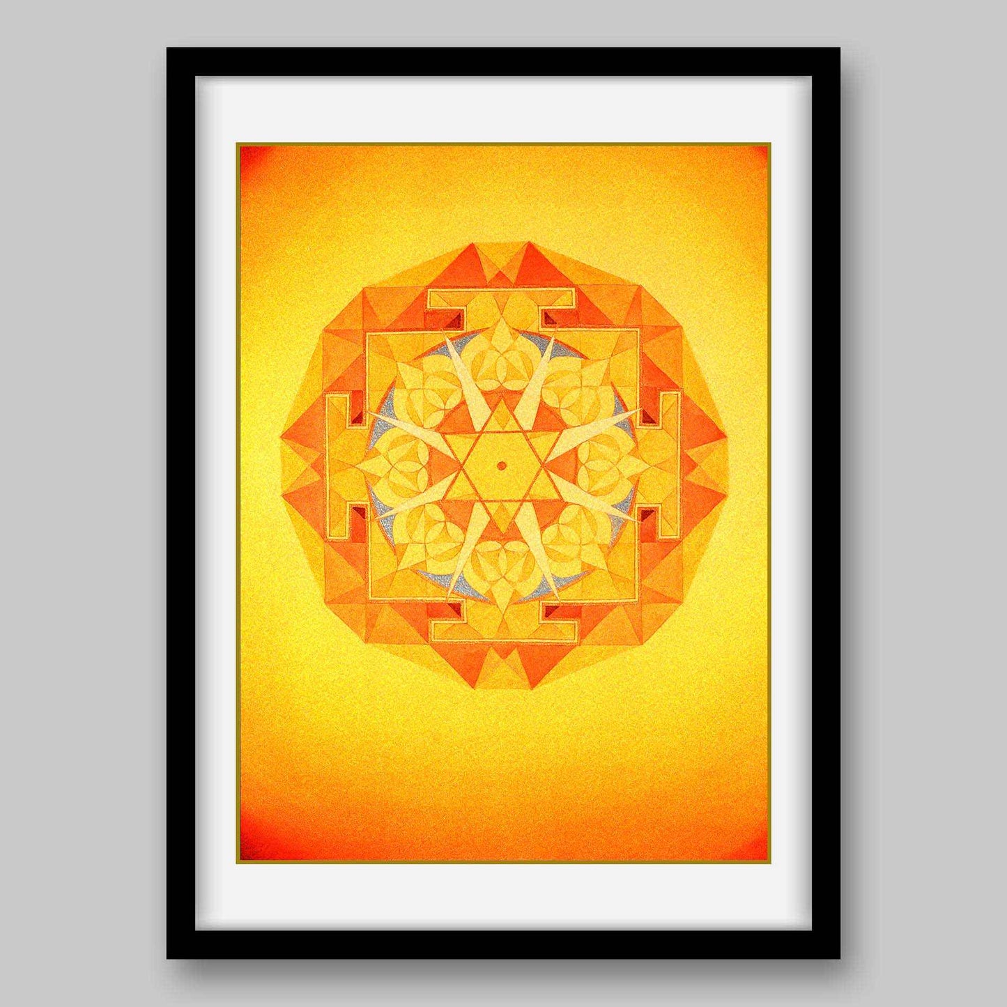 Jupiter Yantra – High Quality Print of Artwork by Pieter Weltevrede - Home Decor