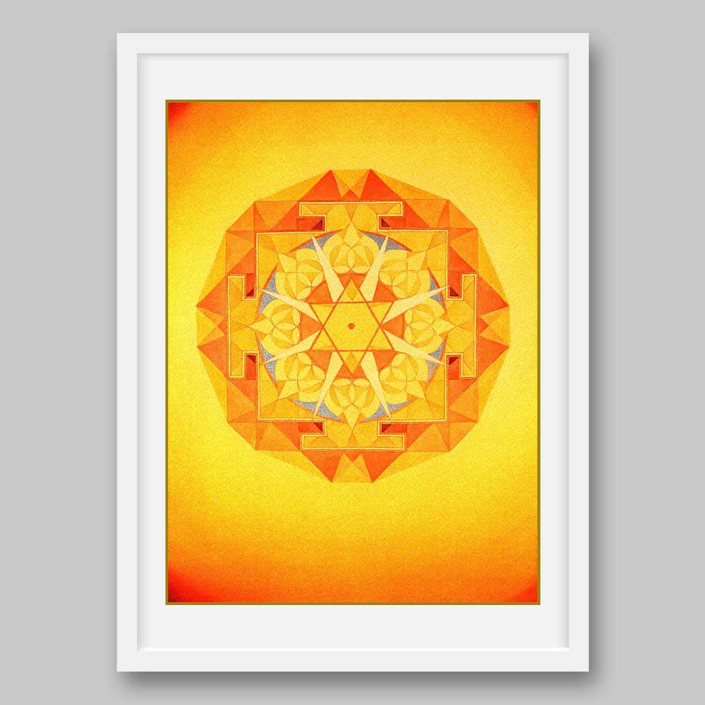 Jupiter Yantra – High Quality Print of Artwork by Pieter Weltevrede - Home Decor