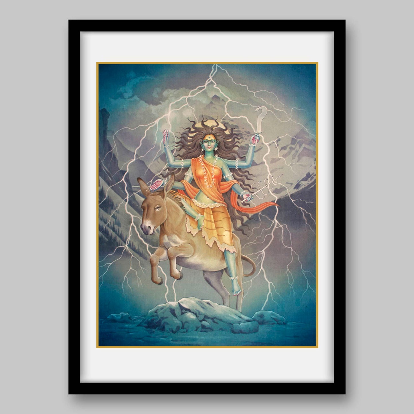 Kalaratri - High Quality Print of Artwork by Pieter Weltevrede