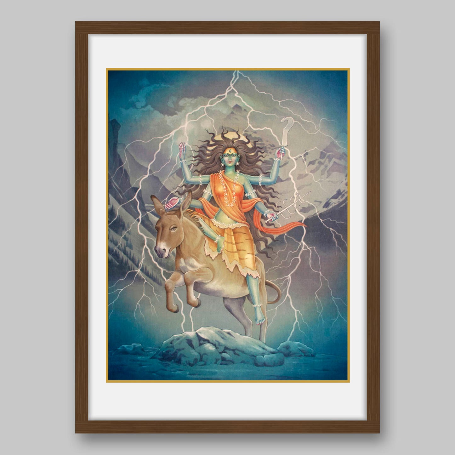 Kalaratri - High Quality Print of Artwork by Pieter Weltevrede