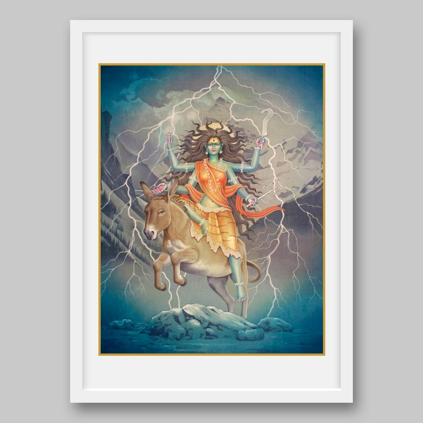 Kalaratri - High Quality Print of Artwork by Pieter Weltevrede