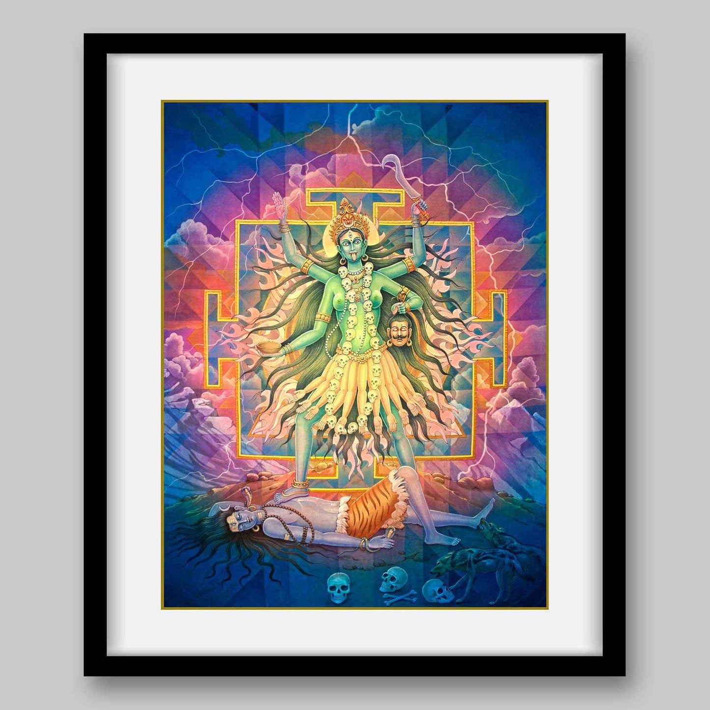Kali - High Quality Print of Artwork by Pieter Weltevrede
