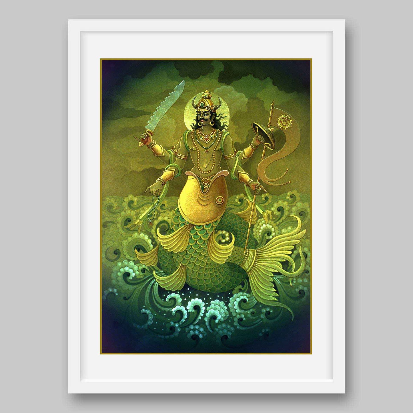 Ketu - High Quality Print of Artwork by Pieter Weltevrede - Home Decor