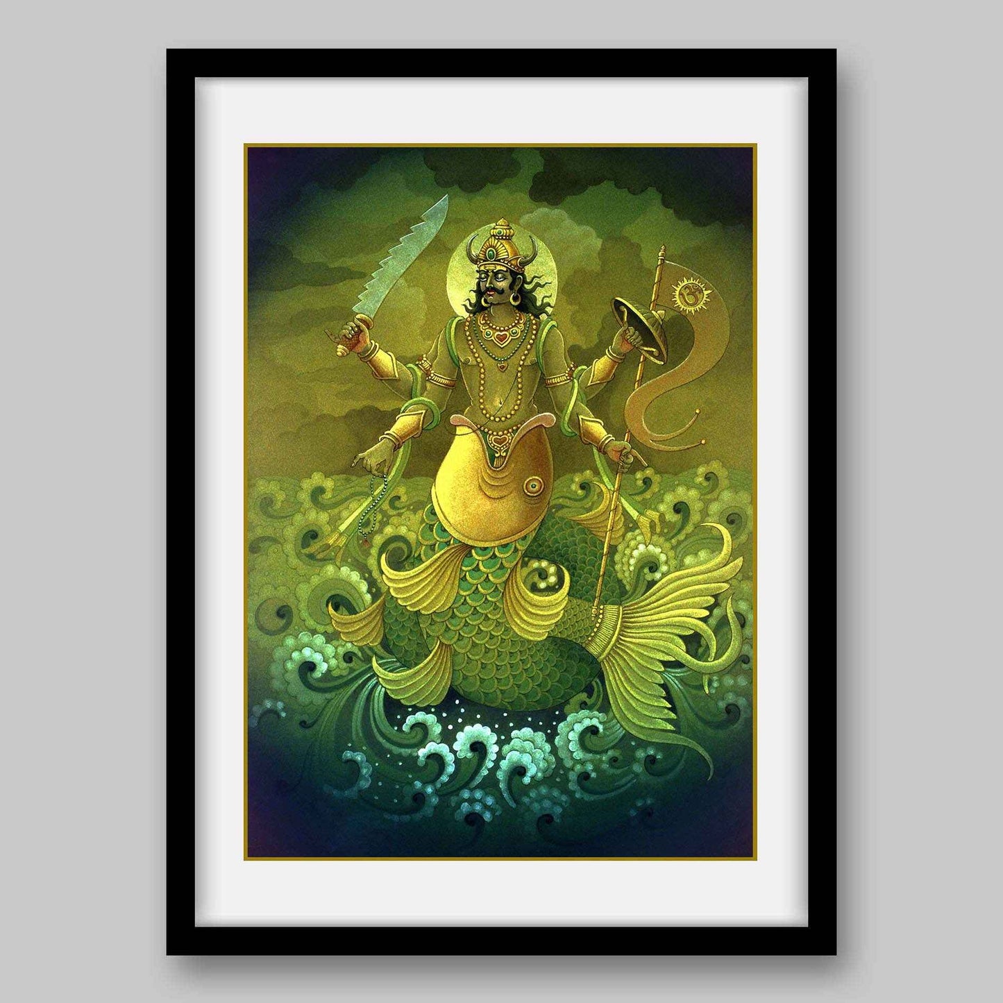 Ketu - High Quality Print of Artwork by Pieter Weltevrede - Home Decor