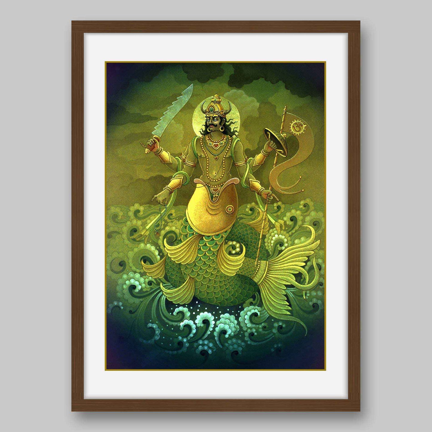 Ketu - High Quality Print of Artwork by Pieter Weltevrede - Home Decor