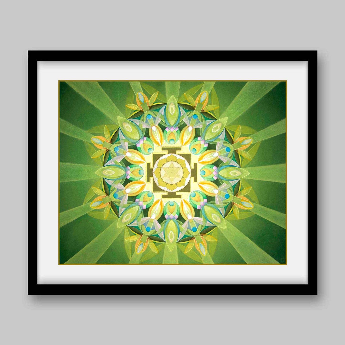 Ketu Yantra - High Quality Print of Artwork by Pieter Weltevrede - Home Decor