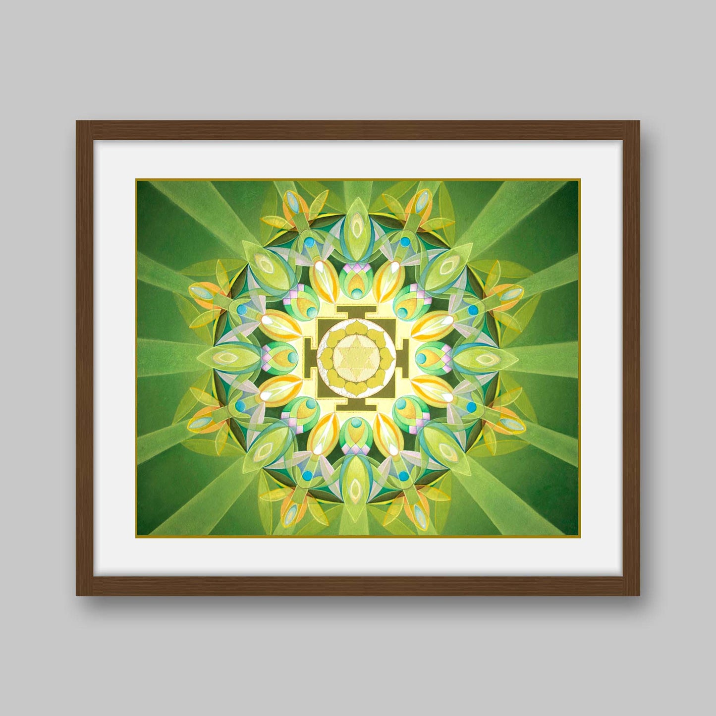 Ketu Yantra - High Quality Print of Artwork by Pieter Weltevrede - Home Decor