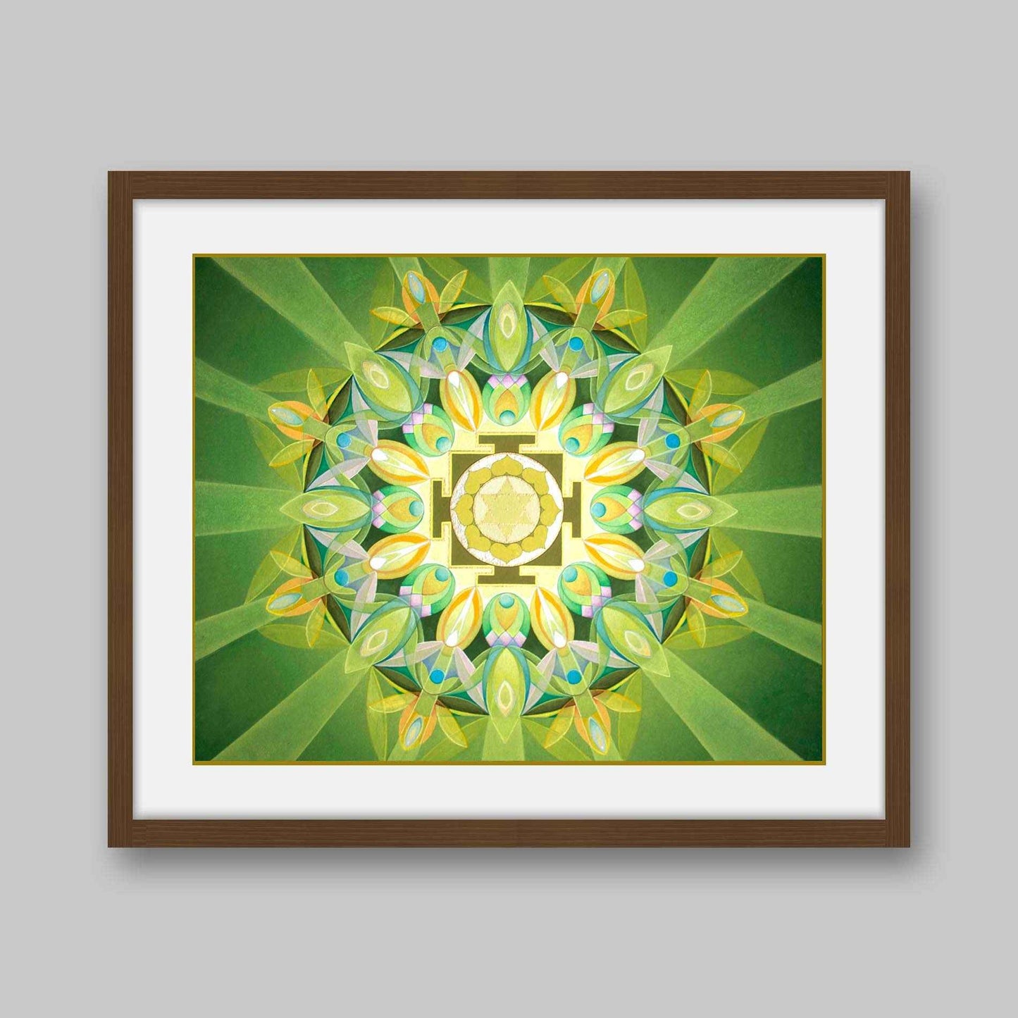 Ketu Yantra - High Quality Print of Artwork by Pieter Weltevrede - Home Decor