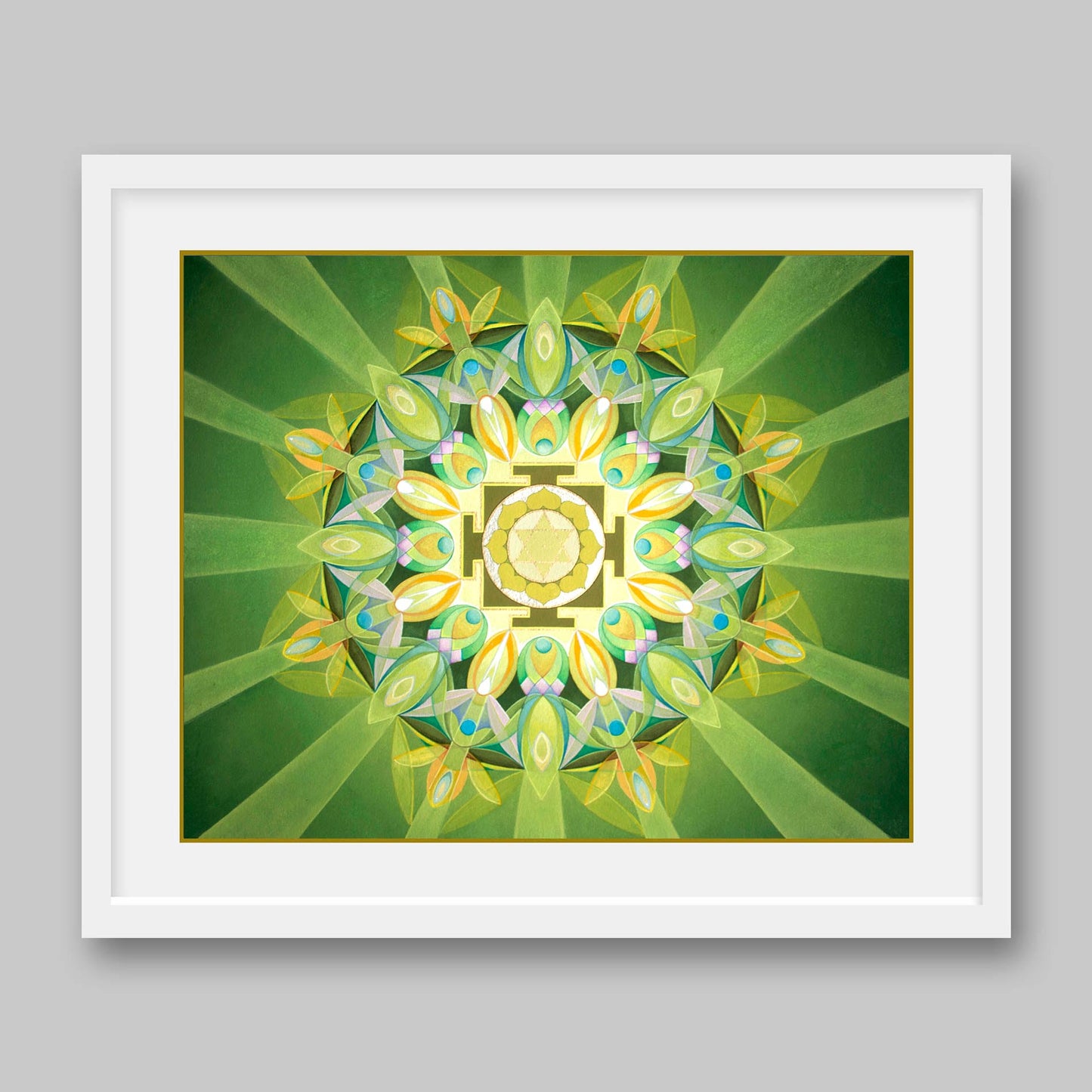 Ketu Yantra - High Quality Print of Artwork by Pieter Weltevrede - Home Decor