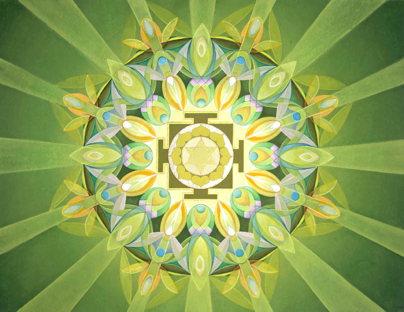 Ketu Yantra - High Quality Print of Artwork by Pieter Weltevrede - Home Decor