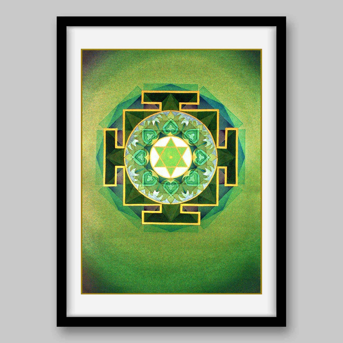 Ketu Yantra - High Quality Print of Artwork by Pieter Weltevrede
