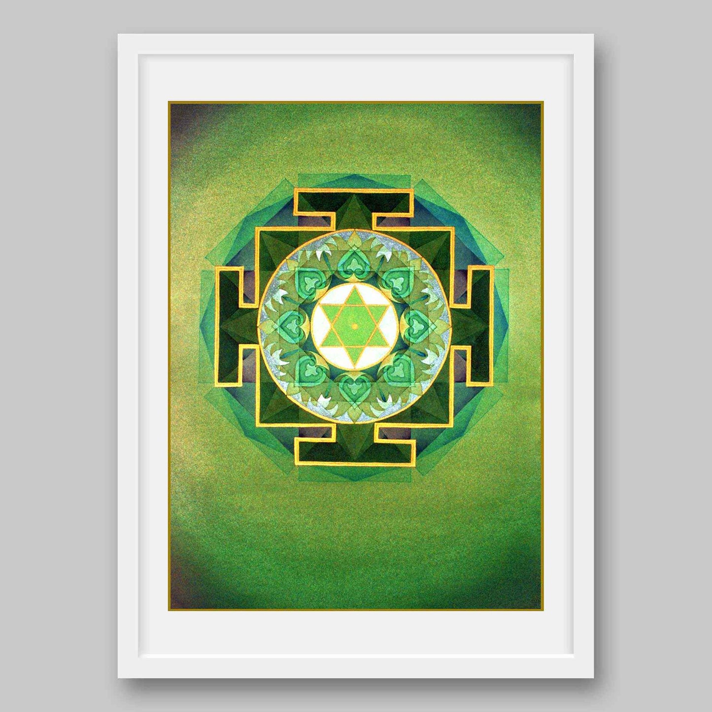 Ketu Yantra - High Quality Print of Artwork by Pieter Weltevrede