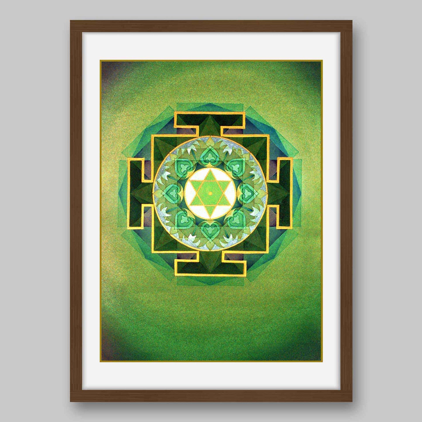 Ketu Yantra - High Quality Print of Artwork by Pieter Weltevrede