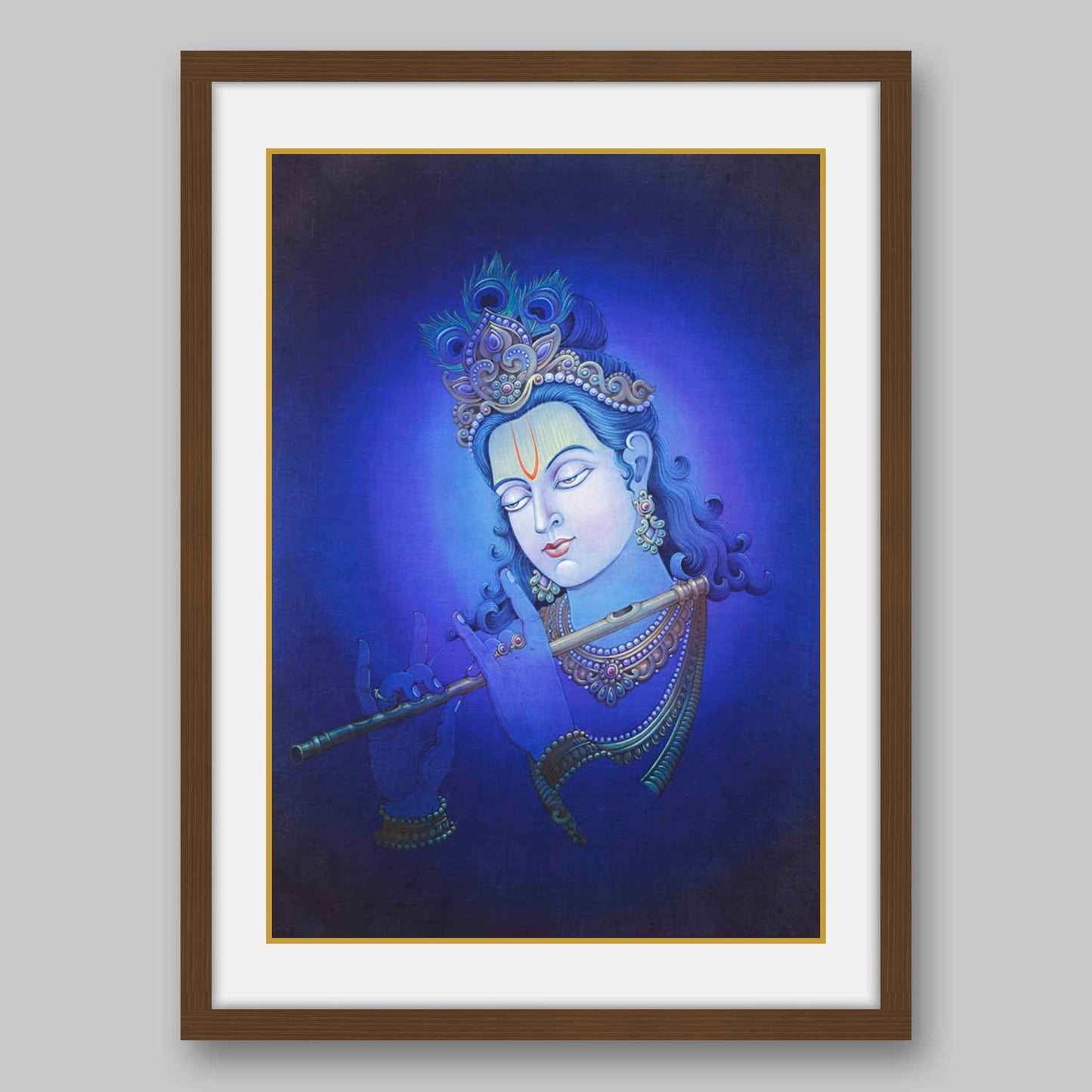 Krishna – High Quality Print of Artwork by Pieter Weltevrede