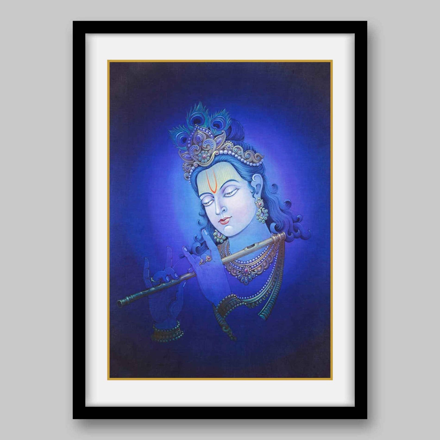 Krishna – High Quality Print of Artwork by Pieter Weltevrede