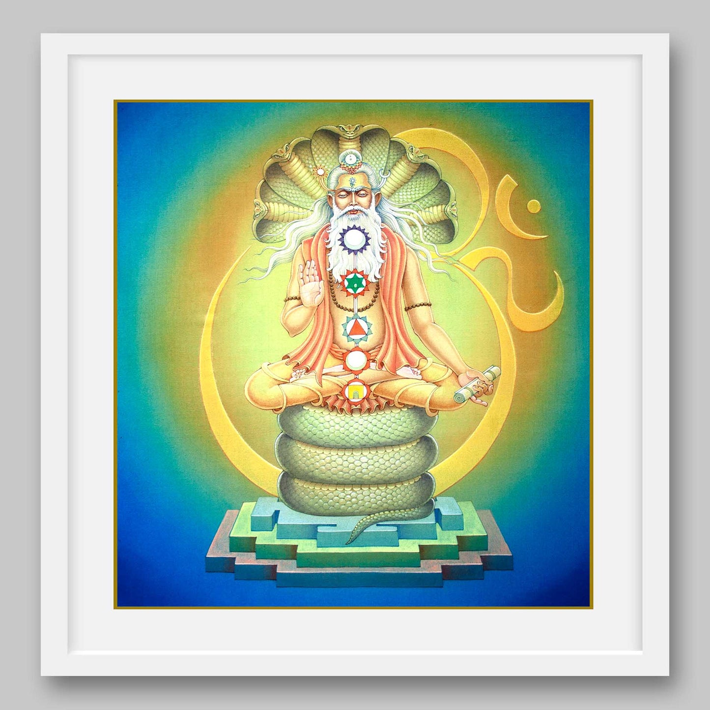 Patanjali – High Quality Print of Artwork by Pieter Weltevrede - Sagar World