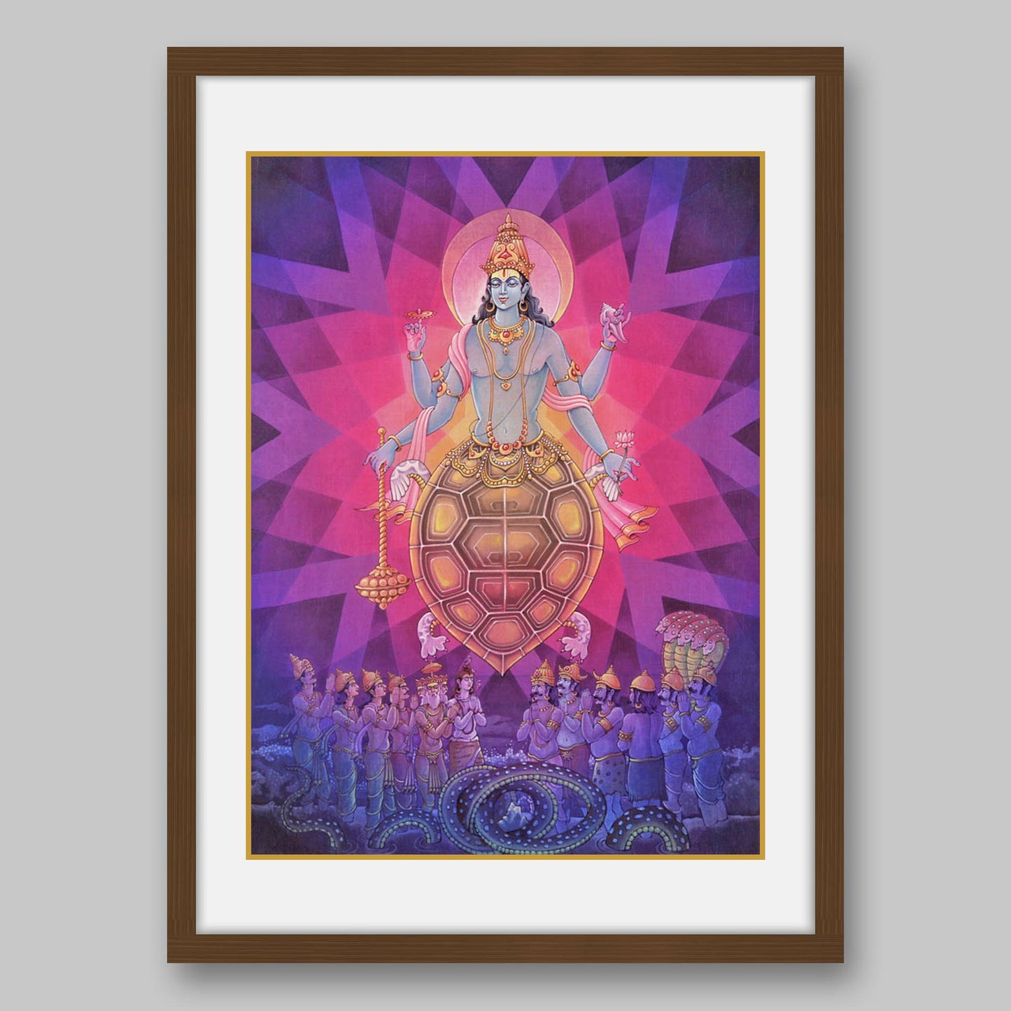 Kurma Avatar – High Quality Print of Artwork by Pieter Weltevrede - Sagar World
