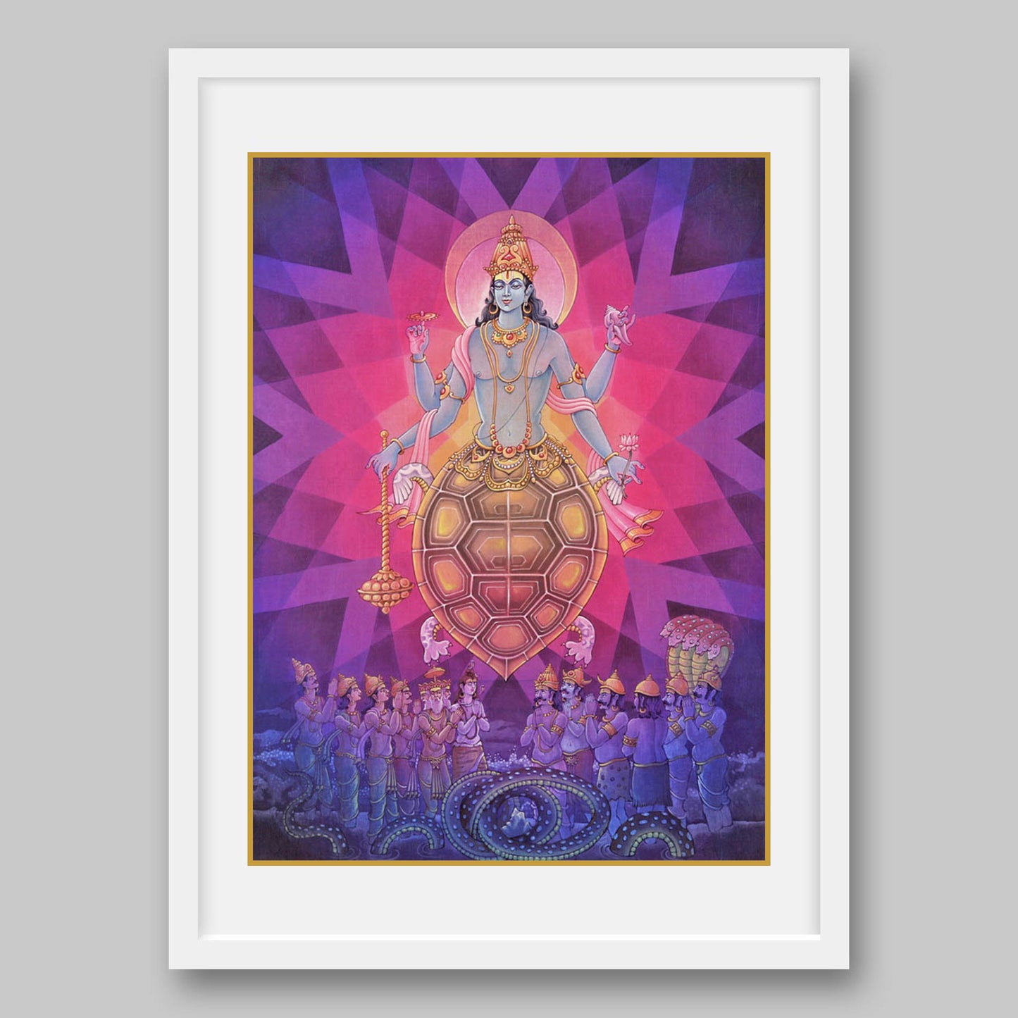 Kurma Avatar – High Quality Print of Artwork by Pieter Weltevrede - Sagar World