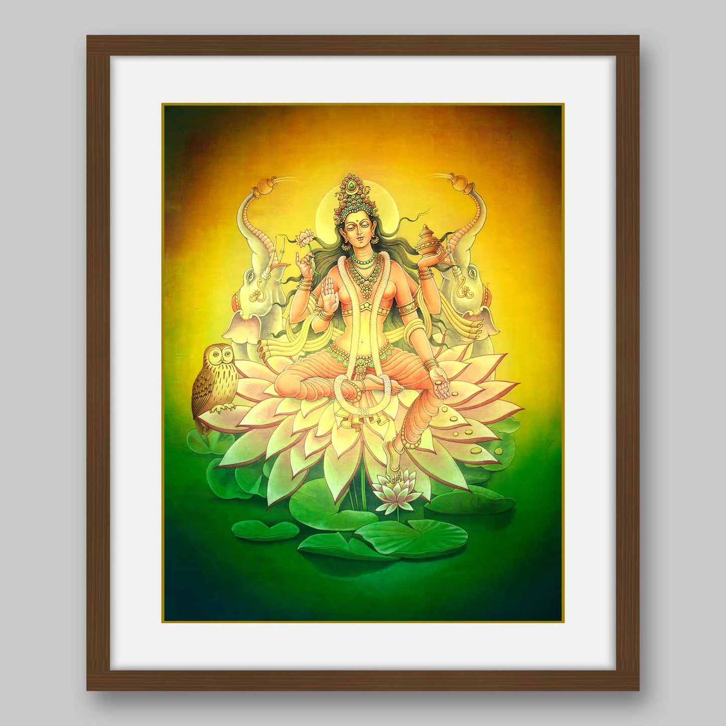 Lakshmi - High Quality Print of Artwork by Pieter Weltevrede