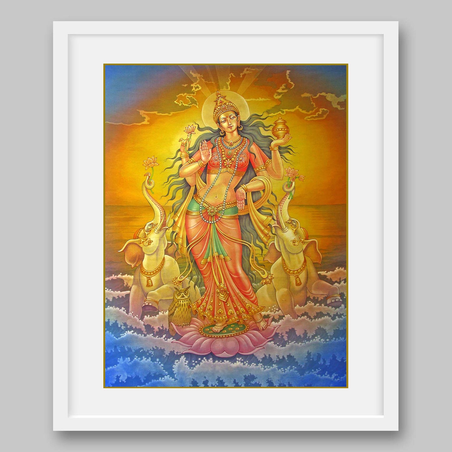 Lakshmi - High Quality Print of Artwork by Pieter WelteLakshmi - High Quality Print of Artwork by Pieter Weltevrederede
