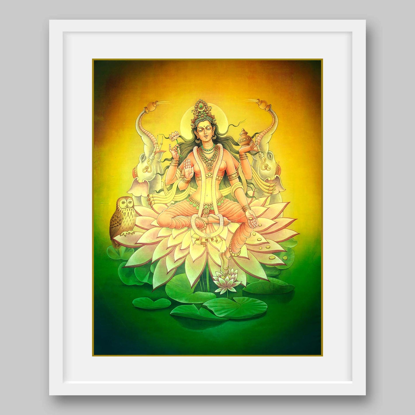 Lakshmi - High Quality Print of Artwork by Pieter Weltevrede