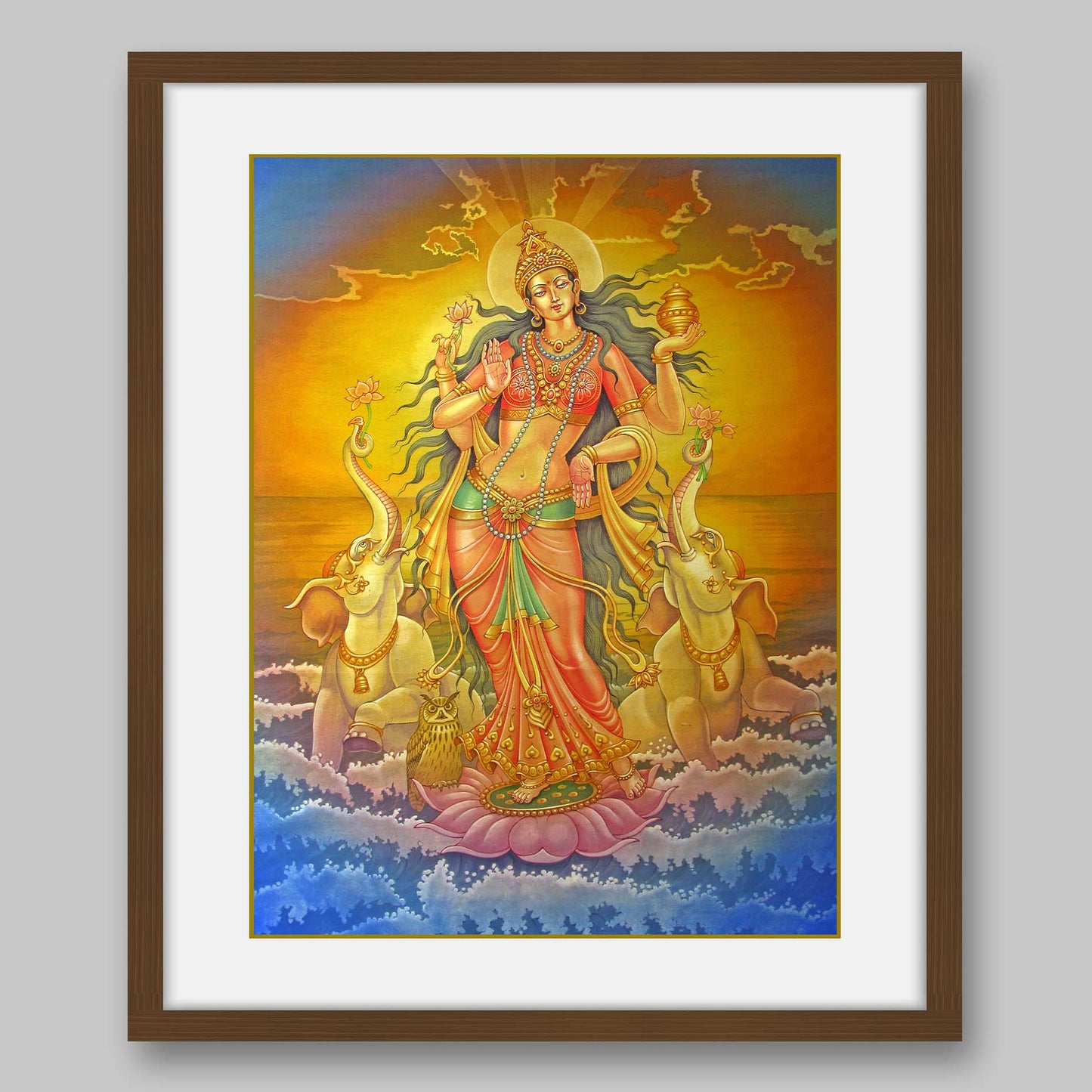 Lakshmi - High Quality Print of Artwork by Pieter WelteLakshmi - High Quality Print of Artwork by Pieter Weltevrederede