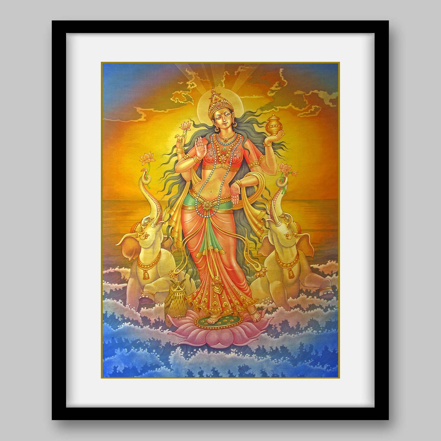 Lakshmi - High Quality Print of Artwork by Pieter WelteLakshmi - High Quality Print of Artwork by Pieter Weltevrederede
