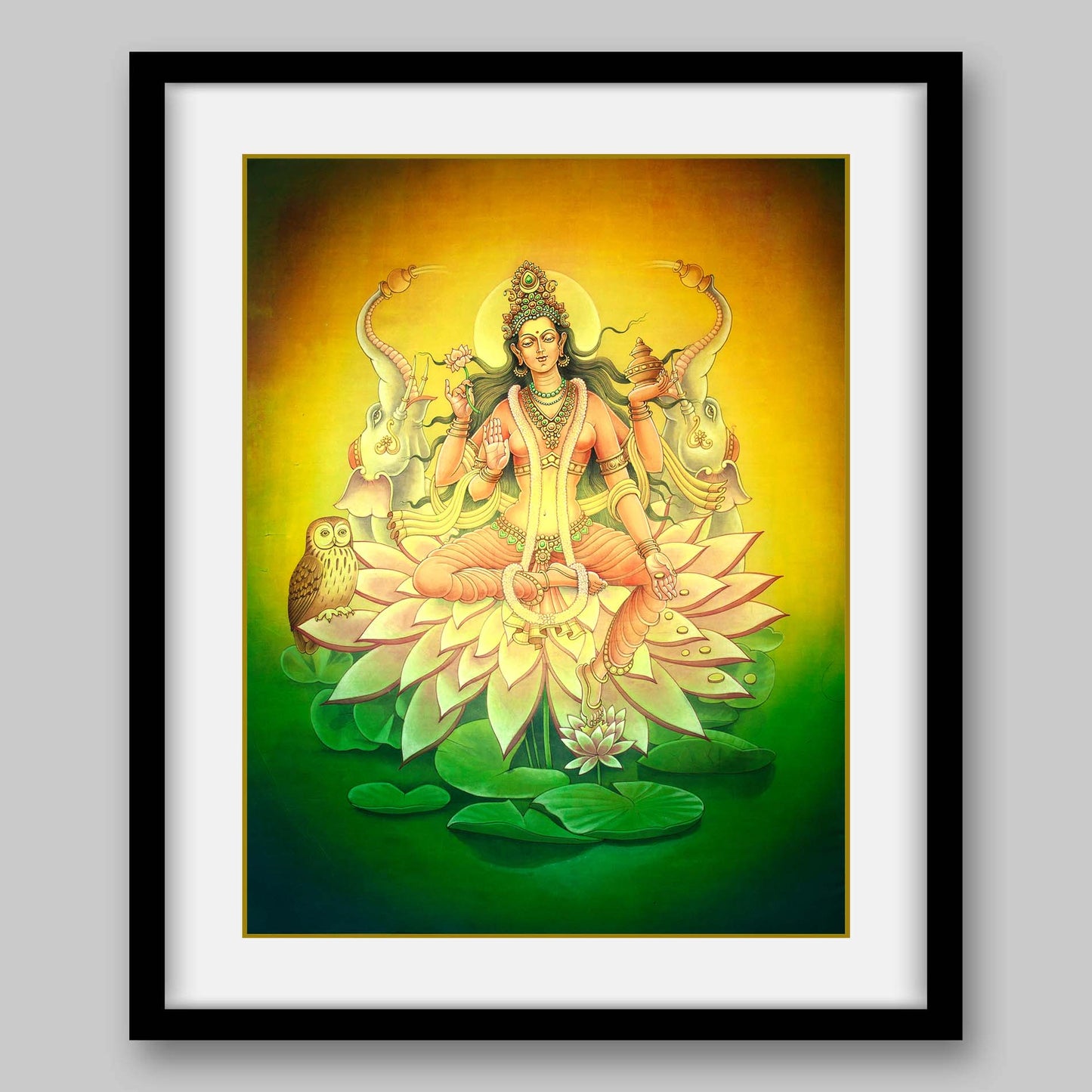 Lakshmi - High Quality Print of Artwork by Pieter Weltevrede